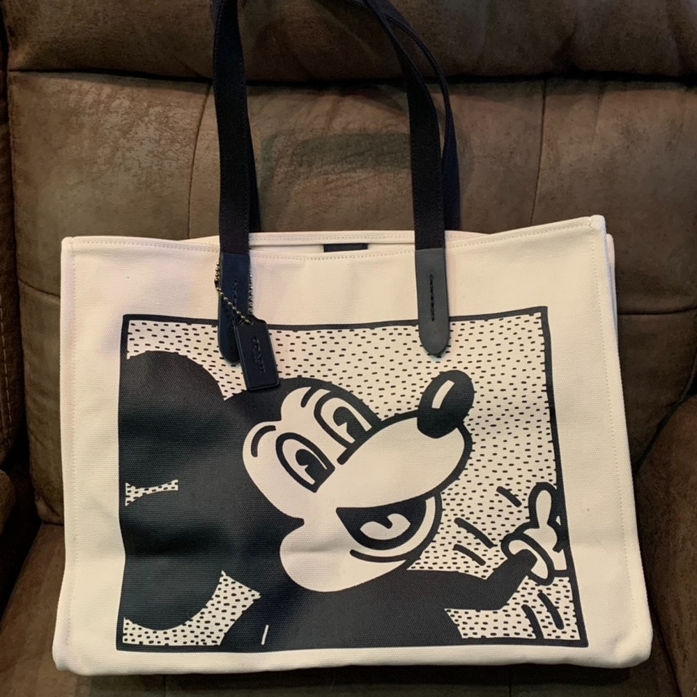 Coach Mickey Mouse tote